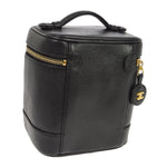 Chanel Vintage Timeless Cosmetic Case Caviar Tall - image 2