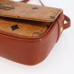 MCM Visetos Shoulder bag Canvas and Leather - image 9