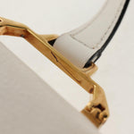 Miu Miu Madras Crystal Buckle Shoulder Bag Leather Small - image 14