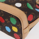 Louis Vuitton Noe Handbag Yayoi Kusama Painted Dots Monogram Canvas Nano - image 10