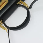 Salvatore Ferragamo Gancini Convertible Top Handle Bag Leather Medium - image 13