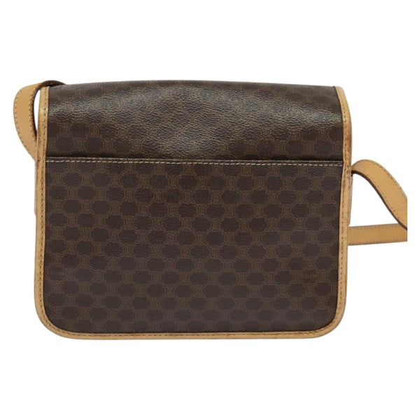 Celine Macadam Shoulder Bag PVC Leather