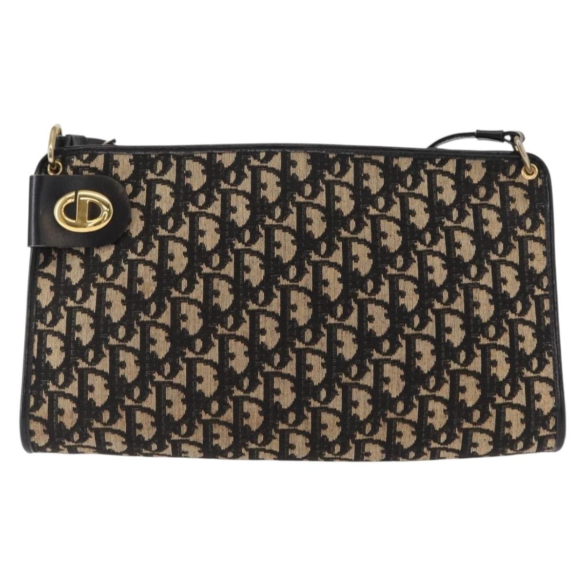 Christian Dior Vintage CD trotter Shoulder bag Canvas - image 1