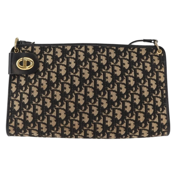 Christian Dior Vintage CD trotter Shoulder bag Canvas - image 1