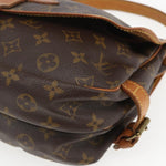 Louis Vuitton Saumur Handbag Monogram Canvas - image 12