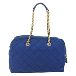 Prada Chain Shoulder Bag Quilted Tessuto Large - image 2