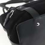 Salvatore Ferragamo Gancini handbag Suede - image 10