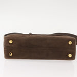 Salvatore Ferragamo Vintage Handbag Suede - image 13