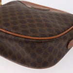 Celine Vintage Macadam Shoulder Bag Canvas and Leather - image 10