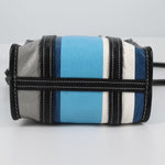 Balenciaga Bazar Convertible Tote Striped Leather Small - image 15