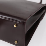 Gucci Vintage Lady Lock Top Handle Bag Leather Medium - image 12