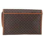 Celine Vintage Macadam Shoulder Bag Canvas and Leather - image 2