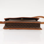 Celine Vintage Macadam Shoulder Bag Canvas and Leather - image 16