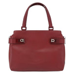 Salvatore Ferragamo Double Gancini Side Buckle Tote Leather Small - image 1