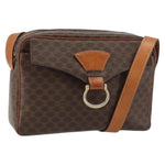 Celine Vintage Macadam Shoulder Bag Canvas and Leather - image 18