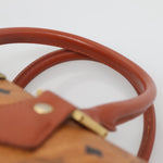 MCM Visetos Handbag Canvas and Leather - image 15