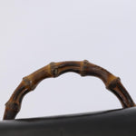 Gucci Vintage Bamboo Backpack Patent Mini - image 18