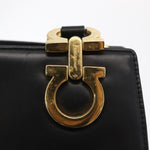 Salvatore Ferragamo Gancini Shoulder Bag Leather - image 12