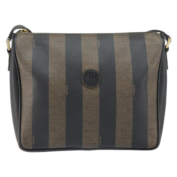 Fendi Vintage Pequin Shoulder bag Pequin - image 1