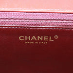 Chanel Two Tone Flap Bag Quilted Lambskin Small - image 6