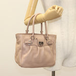 Salvatore Ferragamo Gancini handbag Leather - image 13
