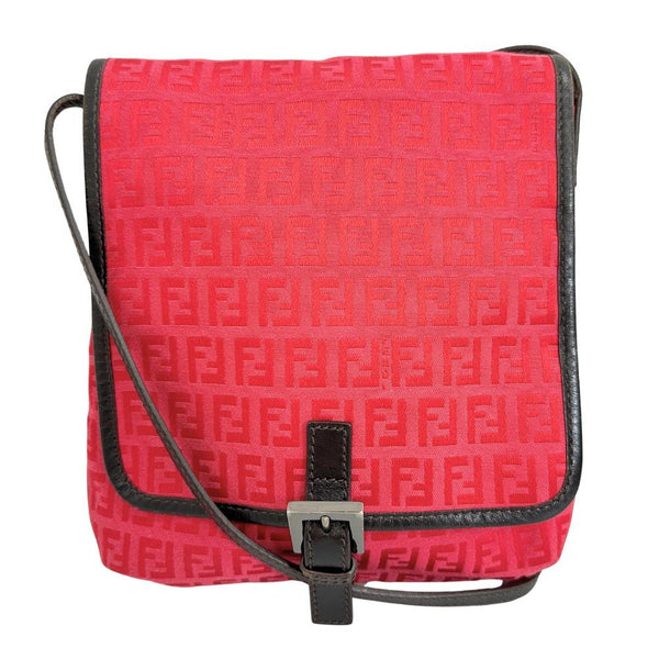 Fendi Flap Crossbody Bag Zucca Canvas Small - image 1