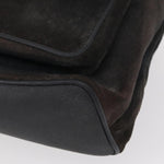 Gucci Vintage Bamboo Backpack Suede Medium - image 9