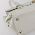 Salvatore Ferragamo Gina Satchel Leather Medium - image 11