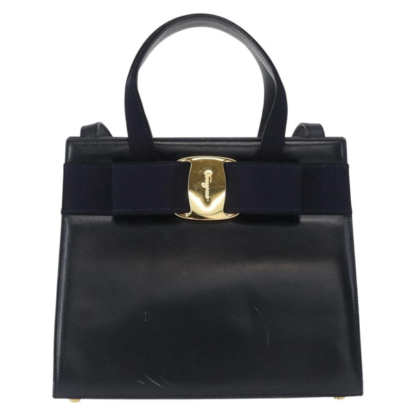 Salvatore Ferragamo Convertible Vara Bow Tote Leather Small - image 1