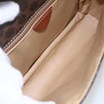 Celine Vintage Macadam Shoulder Bag Canvas and Leather - image 5