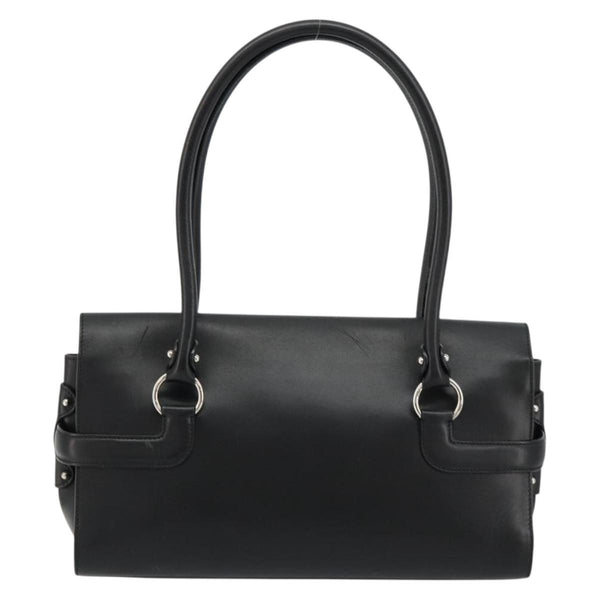 Salvatore Ferragamo Gina Satchel Leather Medium