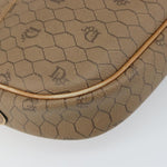 Christian Dior Vintage Honeycomb Shoulder Bag Canvas and Leather - image 8