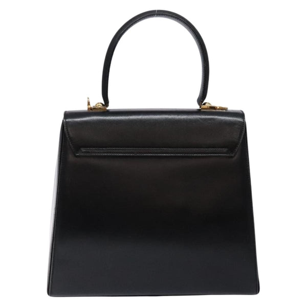 Salvatore Ferragamo Gancini Convertible Top Handle Bag Leather Mini