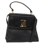 Salvatore Ferragamo Vintage Vara Bow Top Handle Bag Leather Mini - image 20