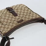 Gucci Vintage Shoulder Bag GG Canvas and Leather Small - image 16