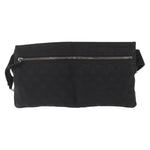 Gucci Vintage Double Belt Bag GG Canvas with Leather Small - image 2
