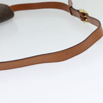 Celine Vintage Macadam Shoulder Bag Canvas and Leather - image 5