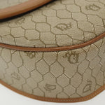 Christian Dior Vintage Honeycomb Shoulder Bag Canvas - image 8