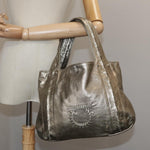 Salvatore Ferragamo Gancini handbag Leather - image 14