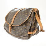 Louis Vuitton Saumur Handbag Monogram Canvas 35 - image 4