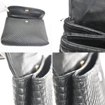 Bally Vintage Handbag Quilted Leather - image 15