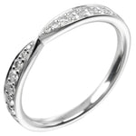 Tiffany & Co. Harmony Band Ring Platinum and Diamonds - image 1