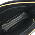 Chanel Vintage Zip Shoulder Bag Chevron Caviar Medium - image 3