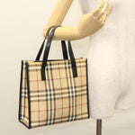 Burberry Nova Check Tote canvas check pattern Small - image 12
