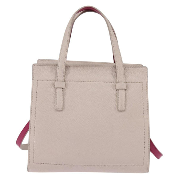 Salvatore Ferragamo Amy Tote Pebbled Leather Small
