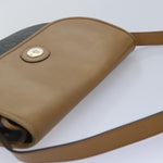 Christian Dior Vintage Honeycomb Shoulder Bag Canvas and Leather - image 15