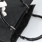Gucci Vintage Bamboo Handle Tote GG Nylon Medium - image 16