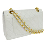 Chanel Vintage Classic Double Flap Bag Quilted Lambskin Medium - image 2