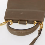 Salvatore Ferragamo Gancini handbag Leather - image 14