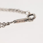 Tiffany & Co. Infinity Double Chain Pendant Necklace Silver - image 9